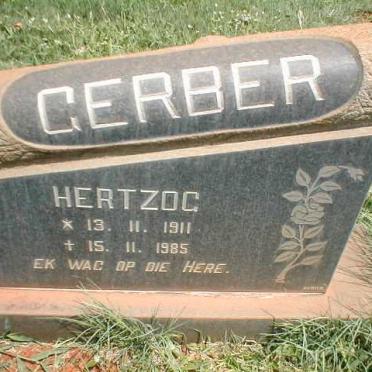 GERBER Hertzog 1911-1985