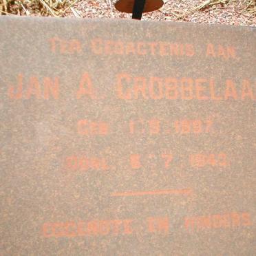 GROBBELAAR Jan A. 1897-1943