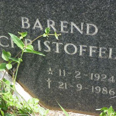 GREEF Barend Christoffel 1924-1986 &amp; Christina Jacoba 1925-2003 