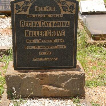 GROVE Regina Catharina Muller 1884-1945