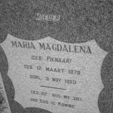 GEYSER Hendrik Josephus 1872-1954 &amp; Maria Magdalena PIENAAR 1878-1953