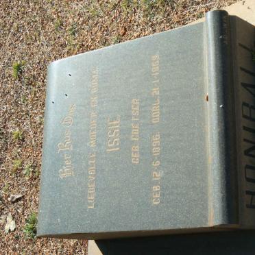 HONIBALL Issie nee COETSER 1896-1969