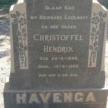 HAVENGA Christoffel Hendrik 1896-1956
