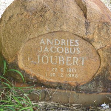 JOUBERT Andries Jacobus 1915-1988