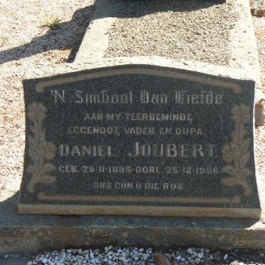 JOUBERT Daniel 1895-1956