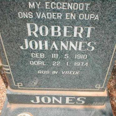 JONES Robert Johannes 1910-1974
