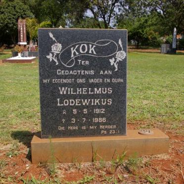 KOK Wilhelmus Lodewikus 1912-1986