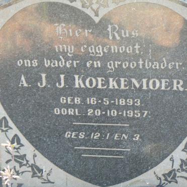 KOEKEMOER A.J.J. 1893-1957