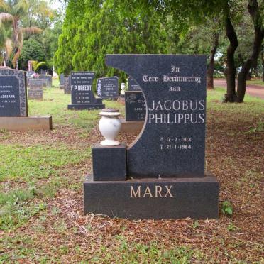MARX Jacobus Philippus 1913-1984