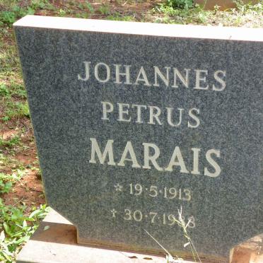 MARAIS Johannes Petrus 1913-1988