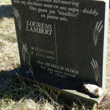 NEL Lourens Lambert 1928-2004