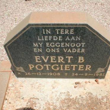 POTGIETER Evert B. 1908-1981