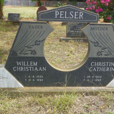 PELSER Willem Christiaan 1923-1989 &amp; Christina Catherina 1924-1993
