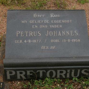 PRETORIUS Petrus Johannes 1877-1958 &amp; Francina Margaretha PRETORIUS 1880-1970