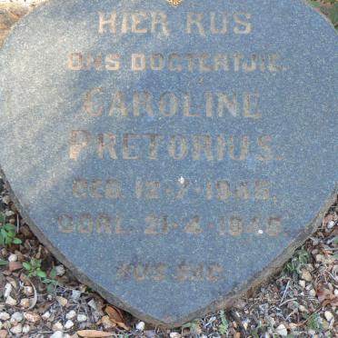 PRETORIUS Caroline 1945-1946