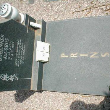 PRINSLOO Johannes Jacobus 1914-1982