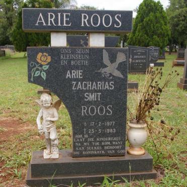 ROOS Arie Zacharias Smit 1977-1983