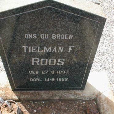 ROOS Tielman F. 1897-1958