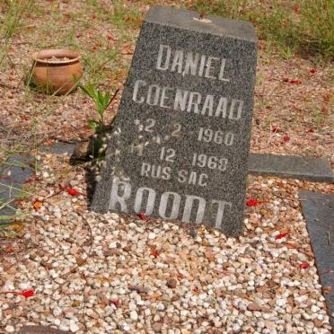 ROODT Daniel Coenraad 1960-1969