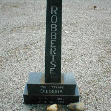 ROBBERTSE Diederik 1927-1928