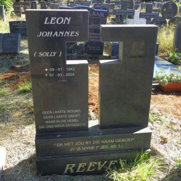 REEVES Leon Johannes 1942-2004