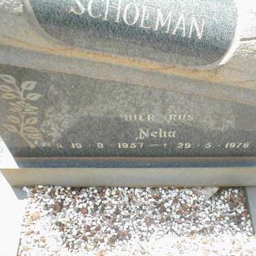 SCHOEMAN Nelia?? 1957-1979