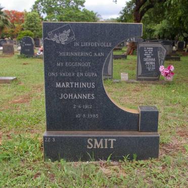 SMIT Marthinus Johannes 1912-1985