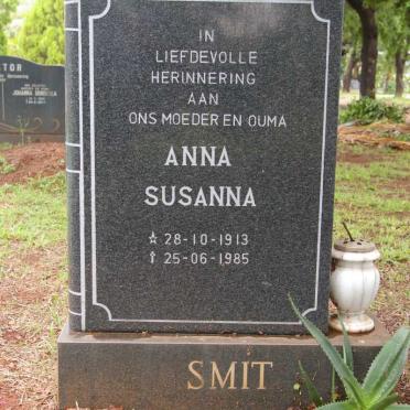 SMIT Anna Susanna 1913-1985