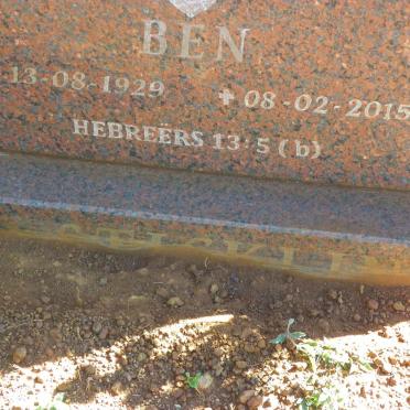 STICKLING Ben 1929-2015