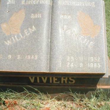 VIVIERS Willem 1949- &amp; Santjie 1952-1985