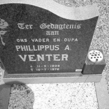 VENTER Phillippus A. 1908-1976