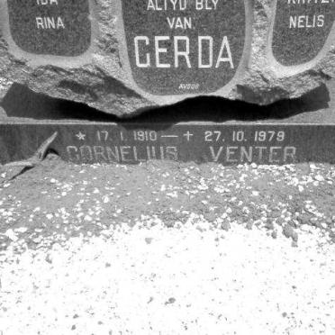 VENTER Corneluis 1910-1979