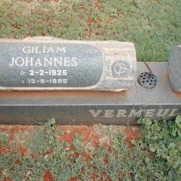 VERMEULEN Giliam Johannes 1925-1996