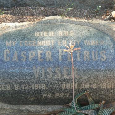 VISSER Casper Petrus 1918-1961