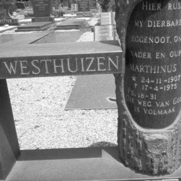 WESTHUIZEN Marthinus J., v.d. 1907-1975
