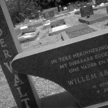 WALT Willem Abraham, van der 1904-1976