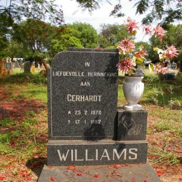 WILLIAMS Gerhardt 1978-1982