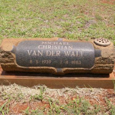 WALT Michael Christian, van der 1939-1983