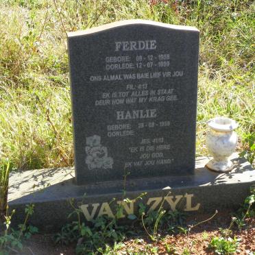 ZYL Ferdie, van 1958-1999 Hanlie 1959-