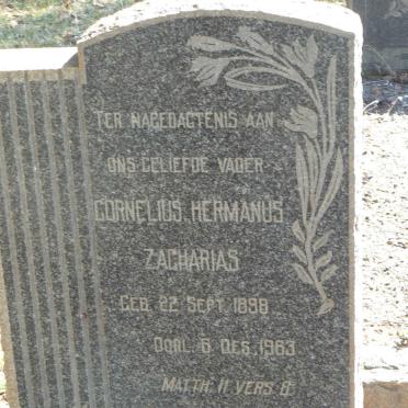 BOOYSEN Cornelius Hermanus Zacharias 1898-1963