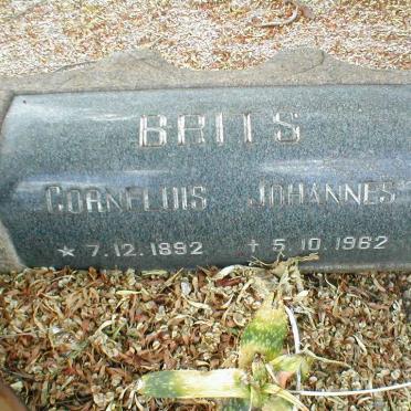 BRITS Corneluis Johannes 1892-1962 & Lea Magdalena 1894-1967 _1