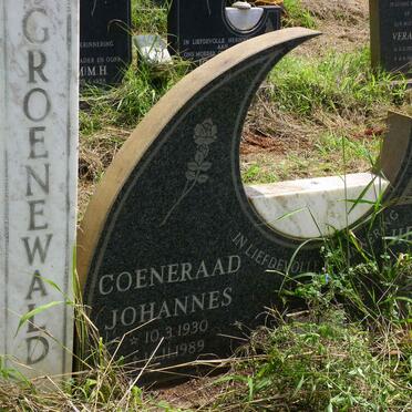 GROENEWALD Coeneraad Johannes 1930-1989 &amp; Hermina Hendrika 1935-