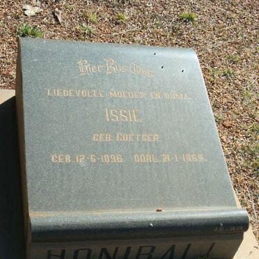 HONIBALL Issie nee COETSER 1896-1969