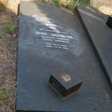 HEERDEN Stephanus Johannes, van 1891-1960 &amp; Maria Magdalena voorheen HANSEN nee HONIBALL 1895-1983