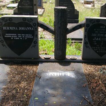 KRIEL Hermanus Jacobus 1913-1973 &amp; Hermina Johanna 1913-2002