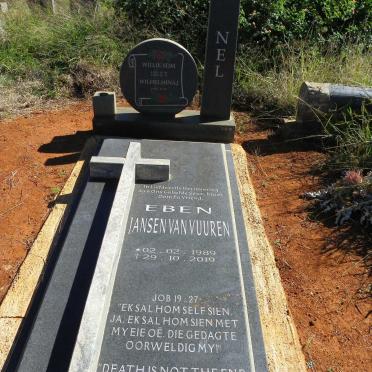 NEL Willie V.D.M 1929-2003 & Wilhelmina J. 1942- :: JANSEN VAN VUUREN Eben  1989-2019 _1