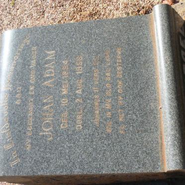 SWANEPOEL Johan Adam 1894-1958