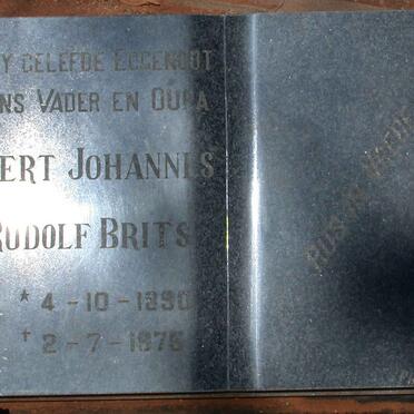 BRITS Gert Johannes Rudolf 1890-1975