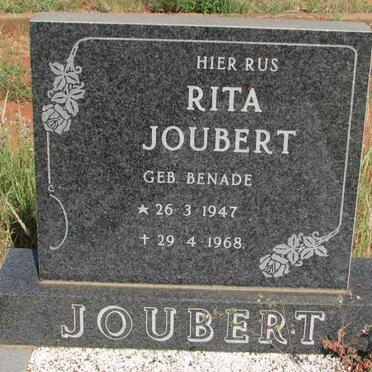 JOUBERT Rita nee BENADE 1947-1968