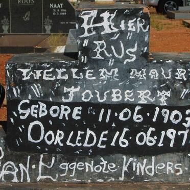 JOUBERT Wellem Mauritz 1903-1978